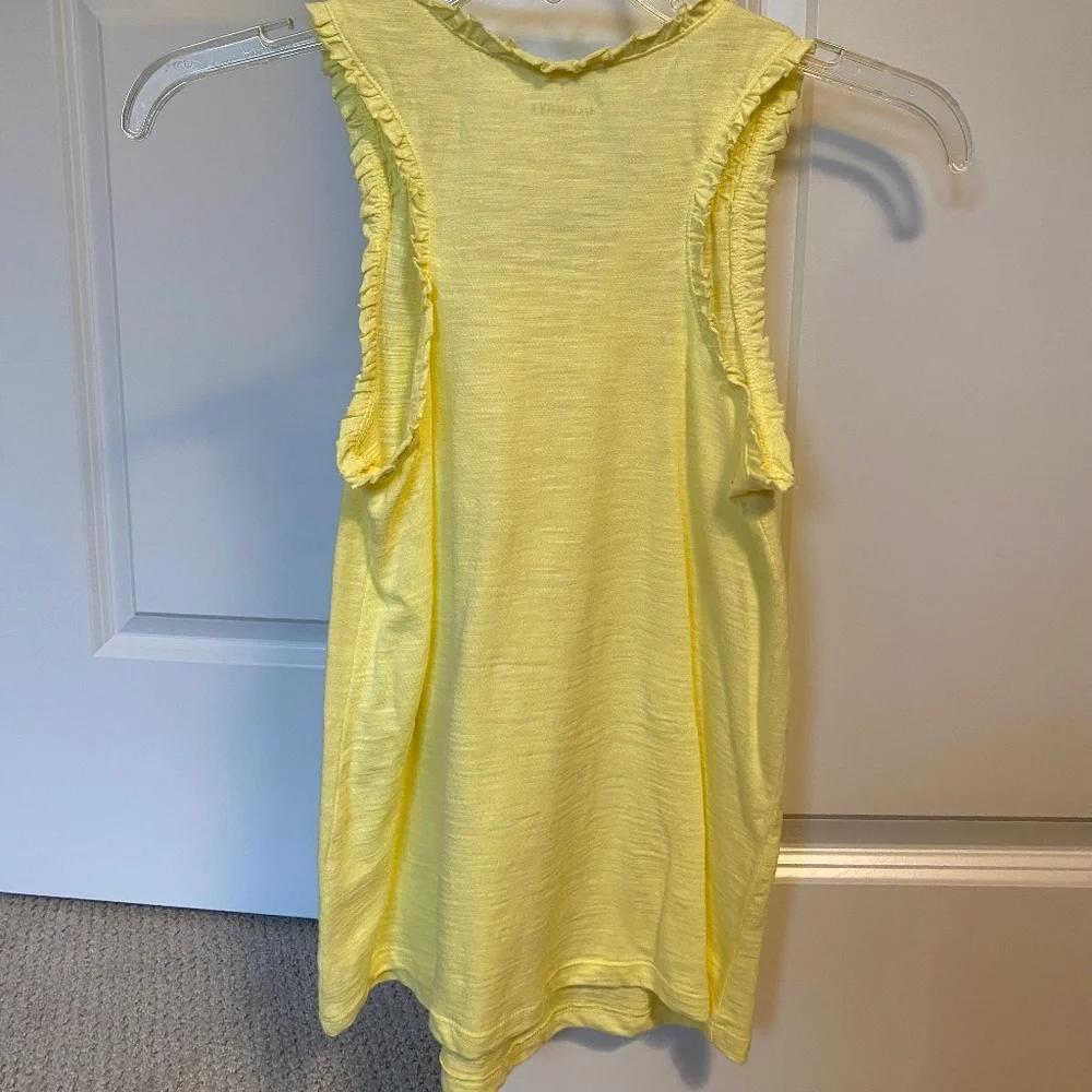 Old Navy tee tank top yellow 10-12